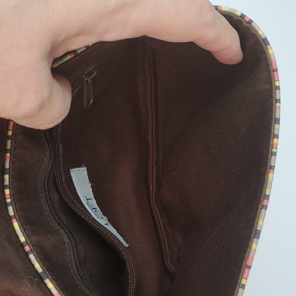 Ann Taylor Loft striped wristlet. - Picture 7 of 7